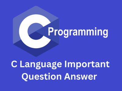 C Language Important Question Answer